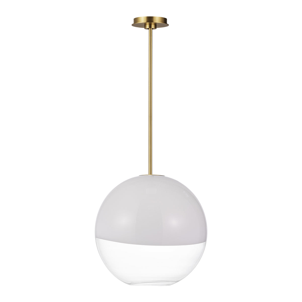 Merrick Pendant 14", Modern Brass