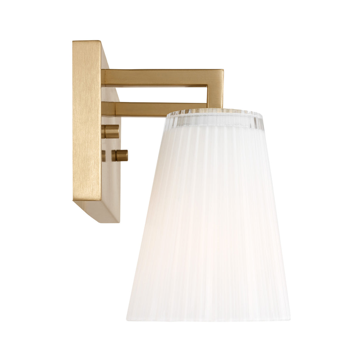 Margot 2 Light Vanity, Satin Brass