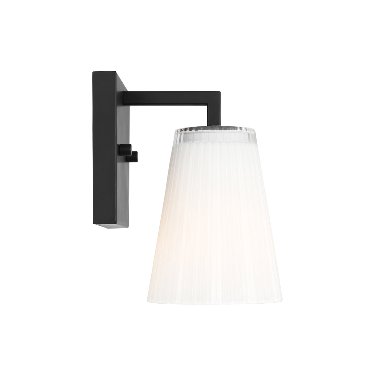 Margot Wall Sconce 8", Matte Black