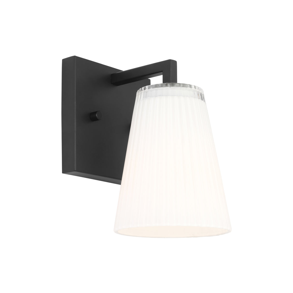 Margot Wall Sconce 8", Matte Black