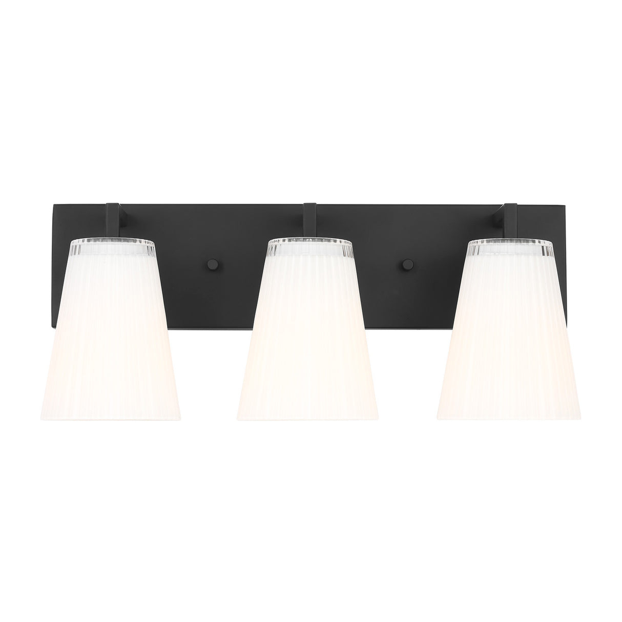 Margot 3 Light Vanity, Matte Black
