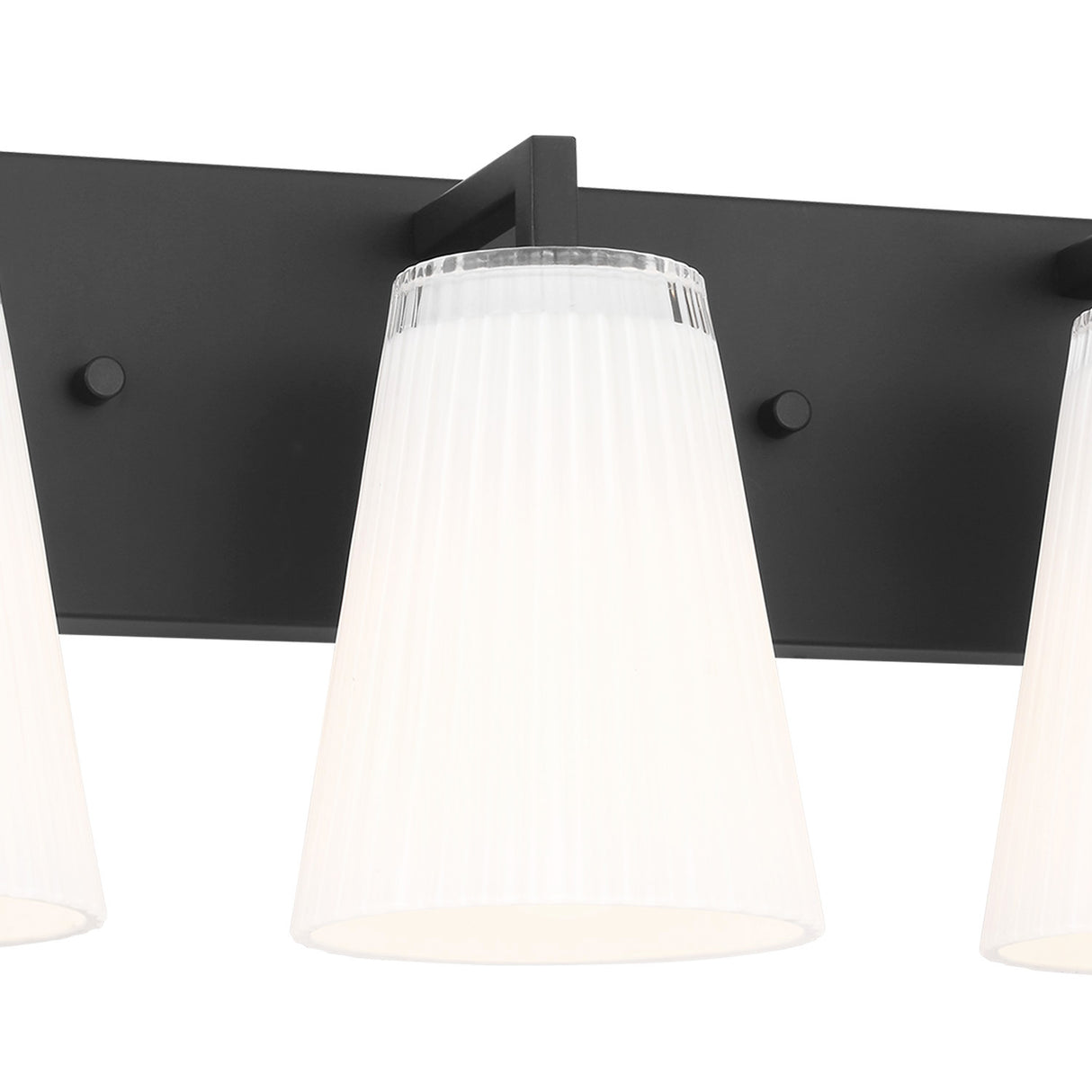 Margot 3 Light Vanity, Matte Black