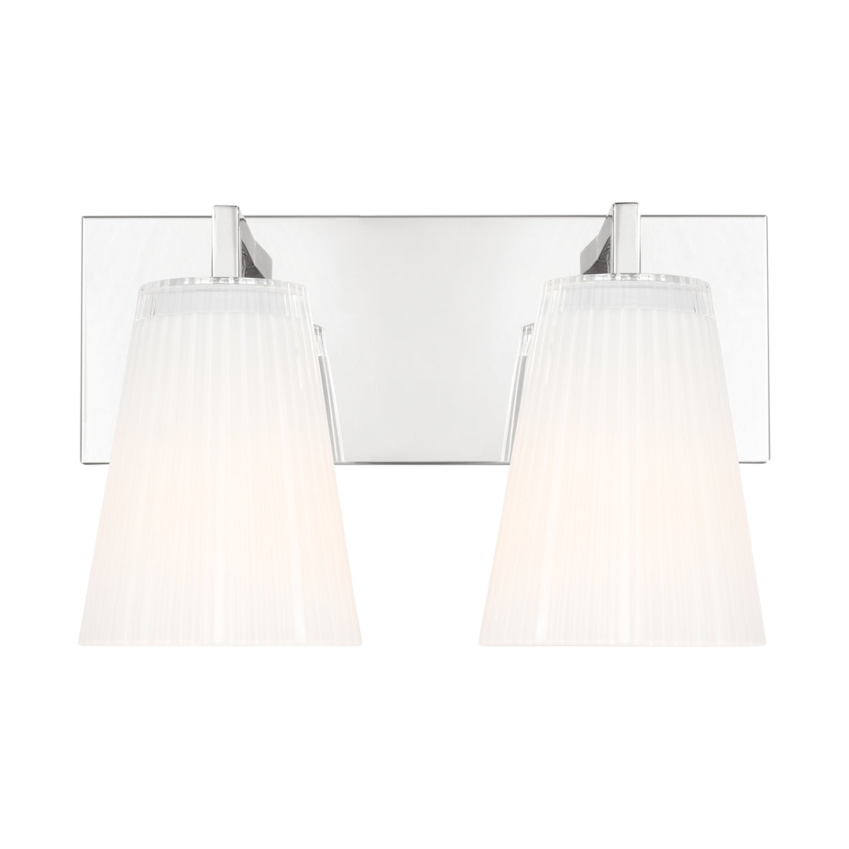 Margot 2 Light Vanity, Chrome