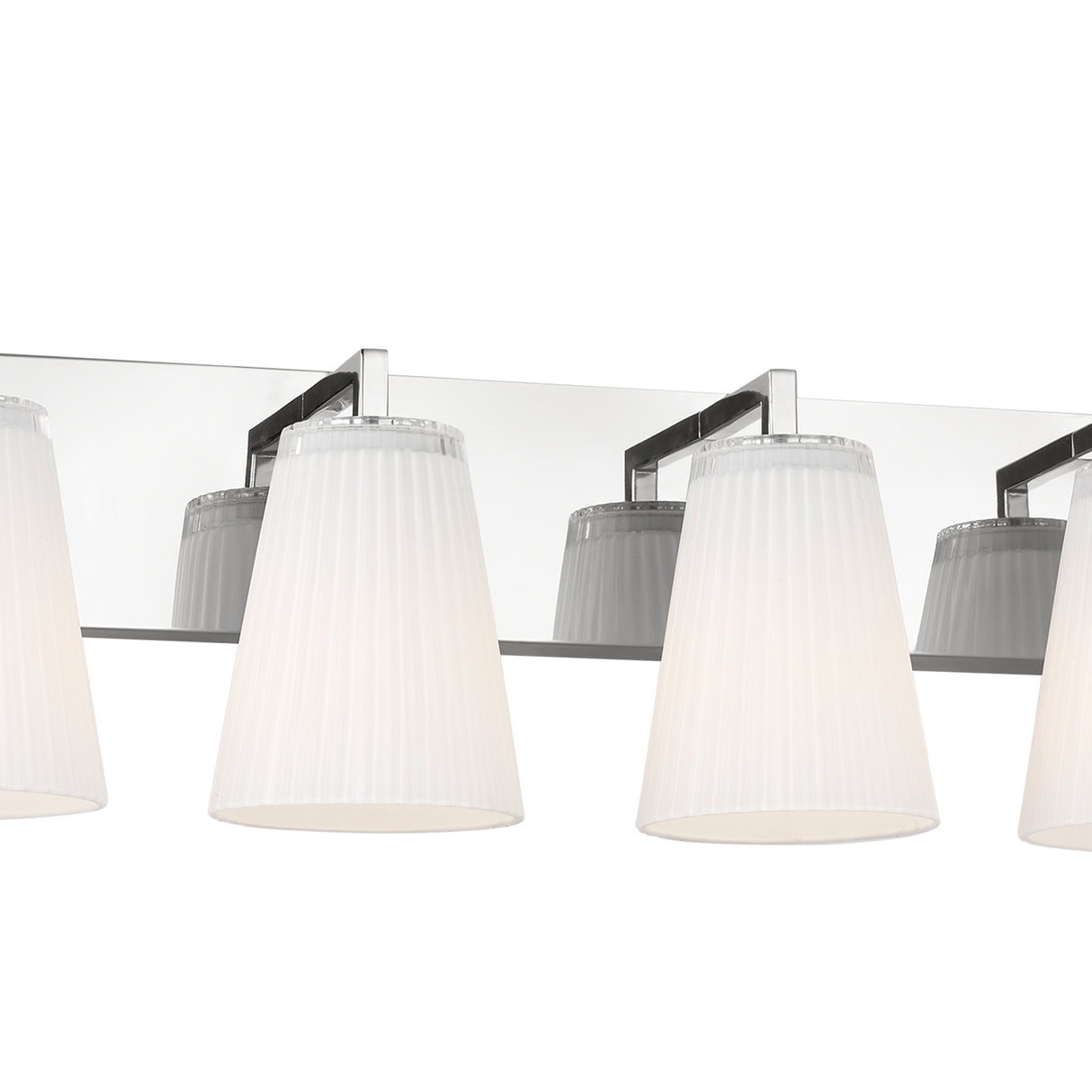 Margot 4 Light Vanity, Chrome