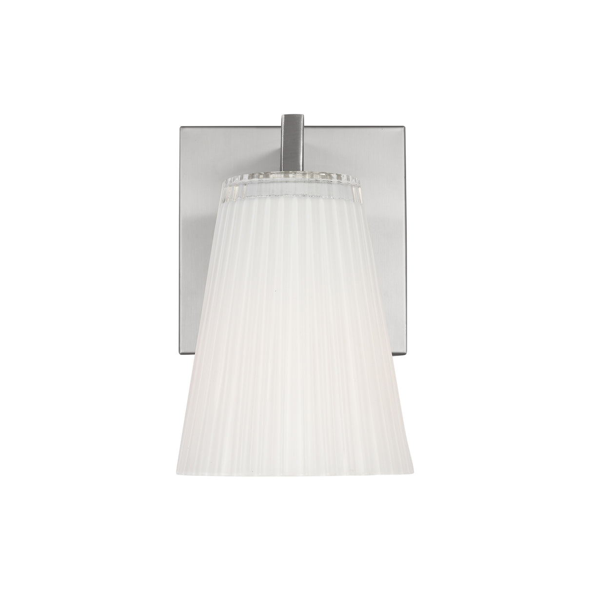 Margot Wall Sconce 8", Brushed Nickel