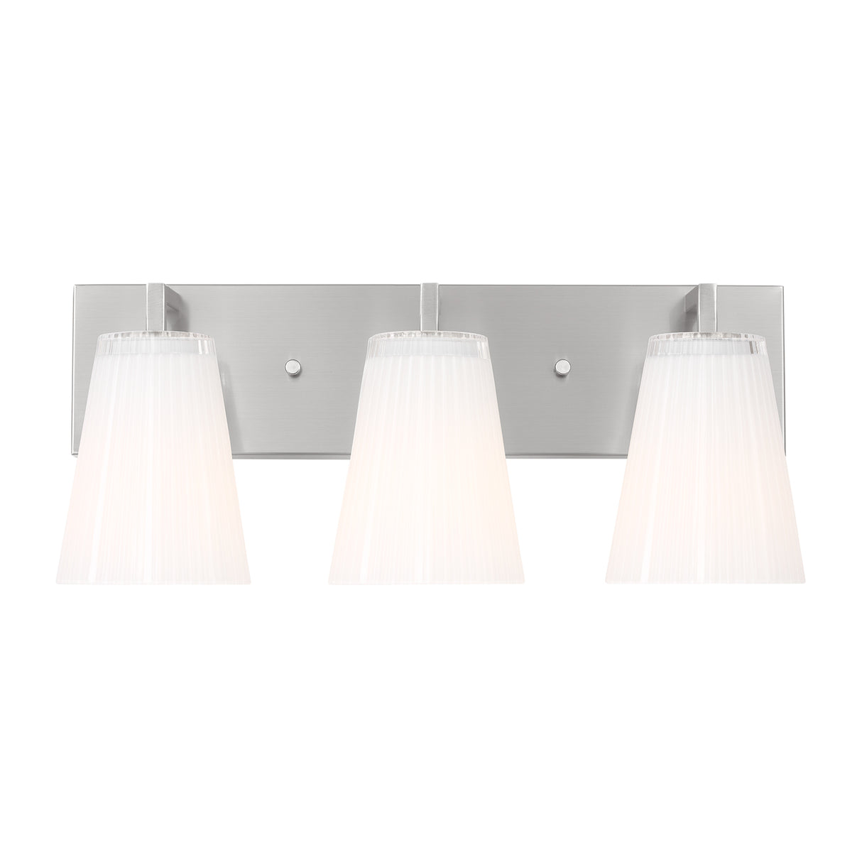 Margot 3 Light Vanity, Brushed Nickel