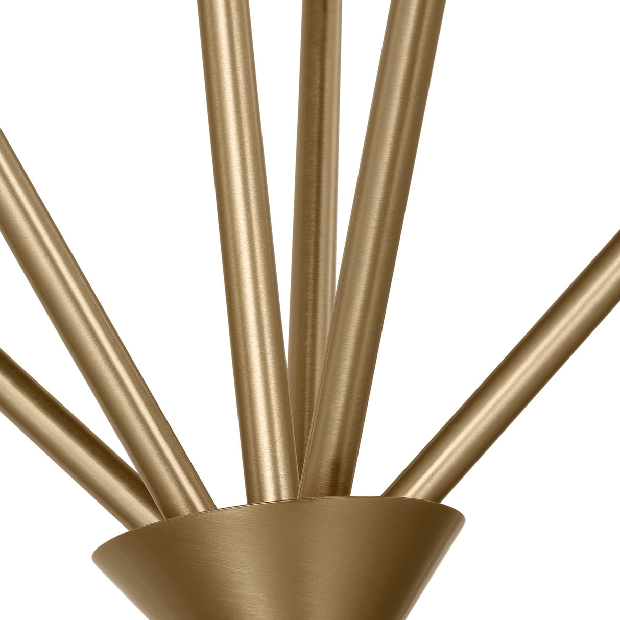 Odalyn 5 Light Chandelier 31", Satin Brass