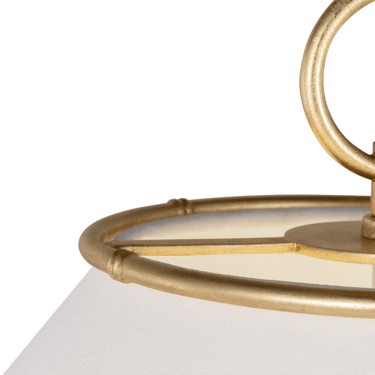 Gael Medium Pendant 22", Gilded Brass