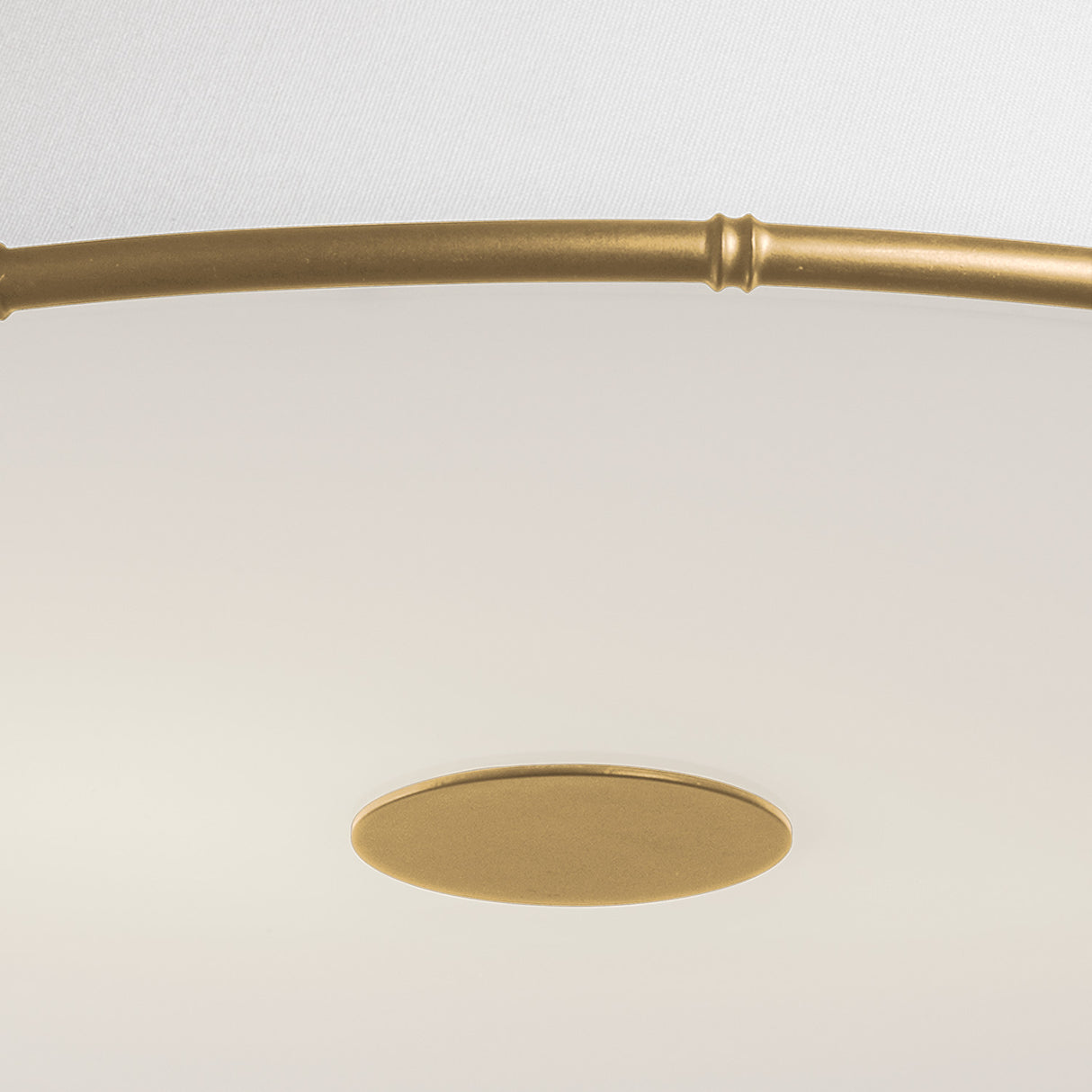 Gael Medium Pendant 22", Gilded Brass