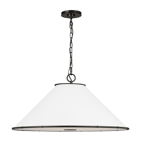 Gael Large Pendant 28", Aged Iron