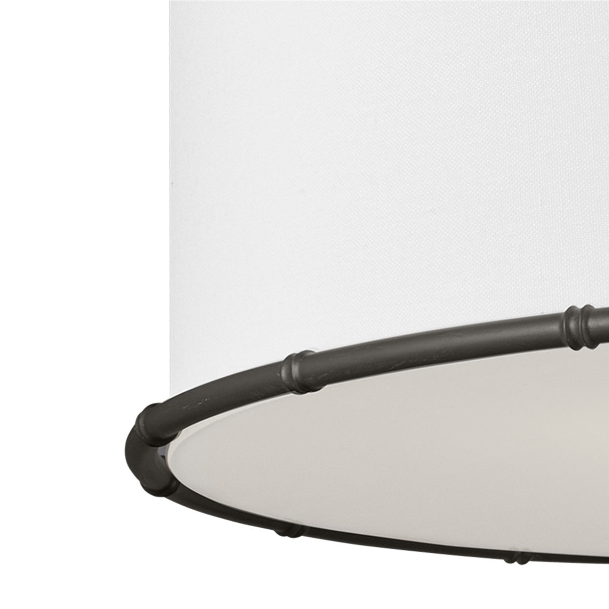 Gael Flush Mount 19", Aged Iron