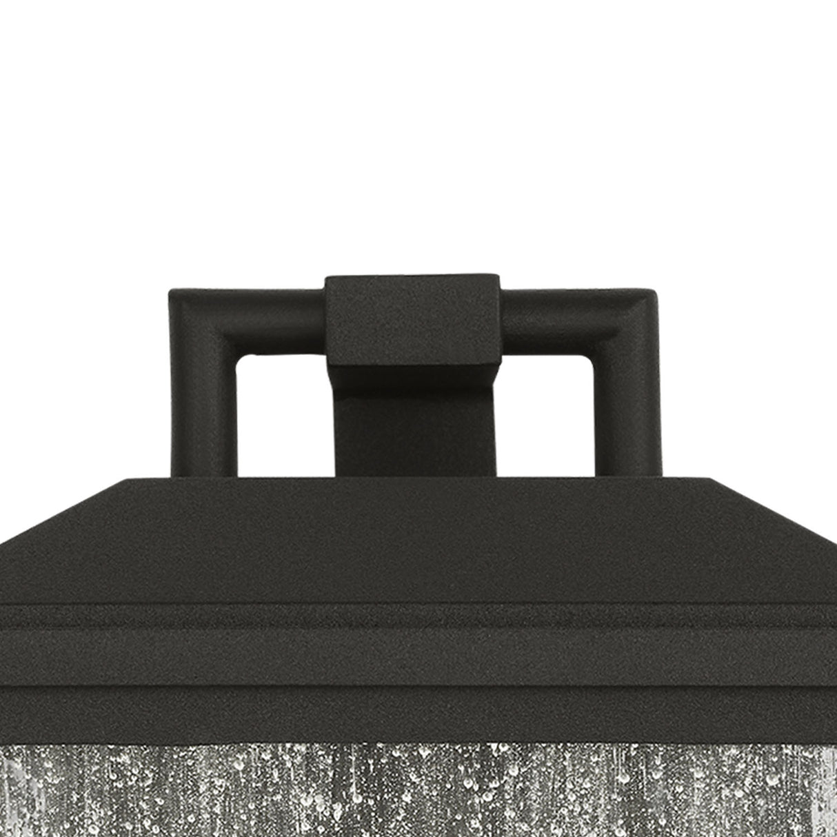 Harrison Outdoor Small Wall Light 10", Textured Black