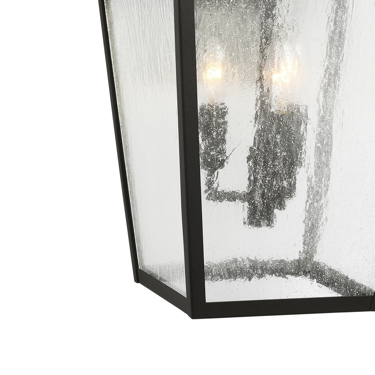 Harrison Outdoor Large Wall Light 16", Textured Black