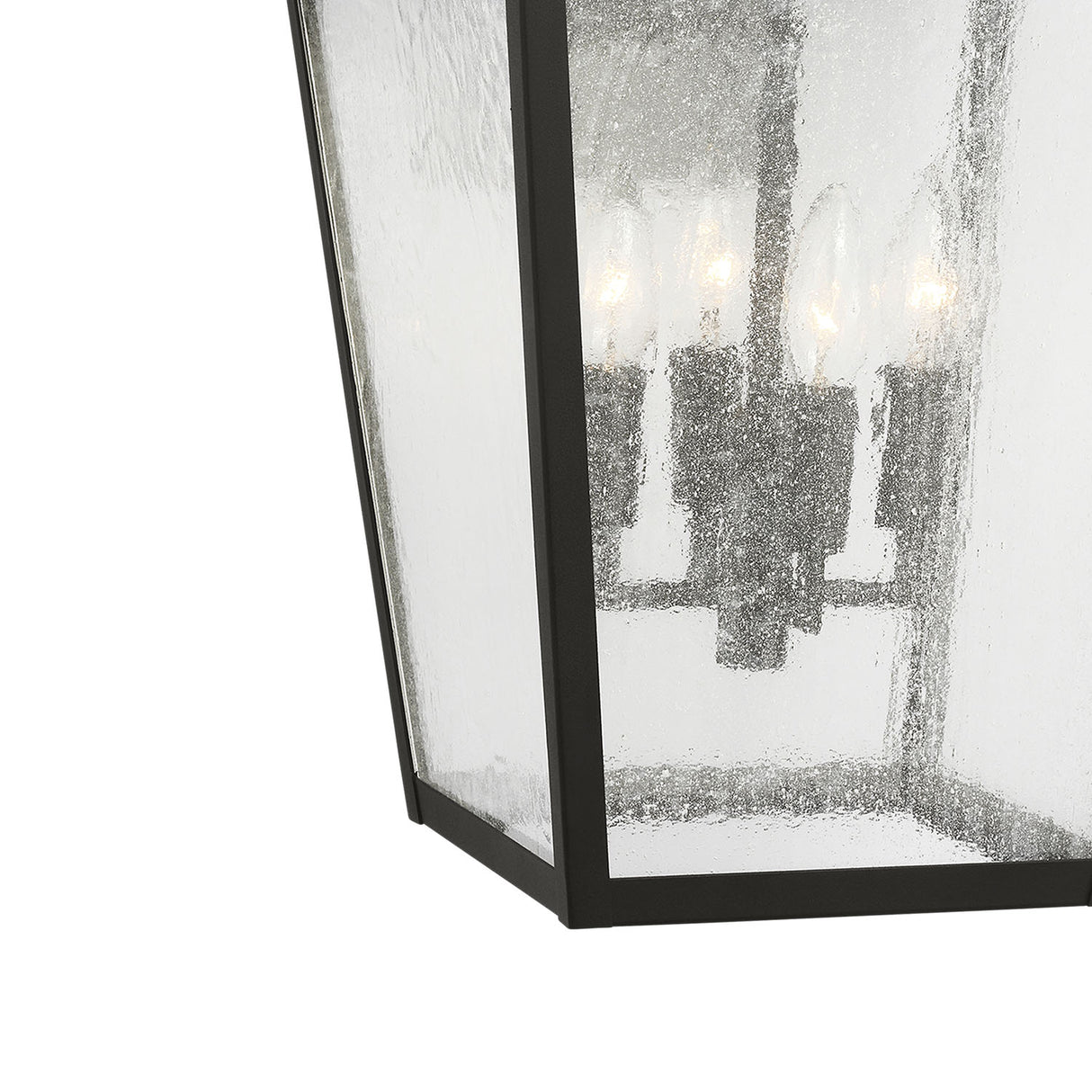 Harrison Outdoor Extra Large Wall Light 19", Textured Black