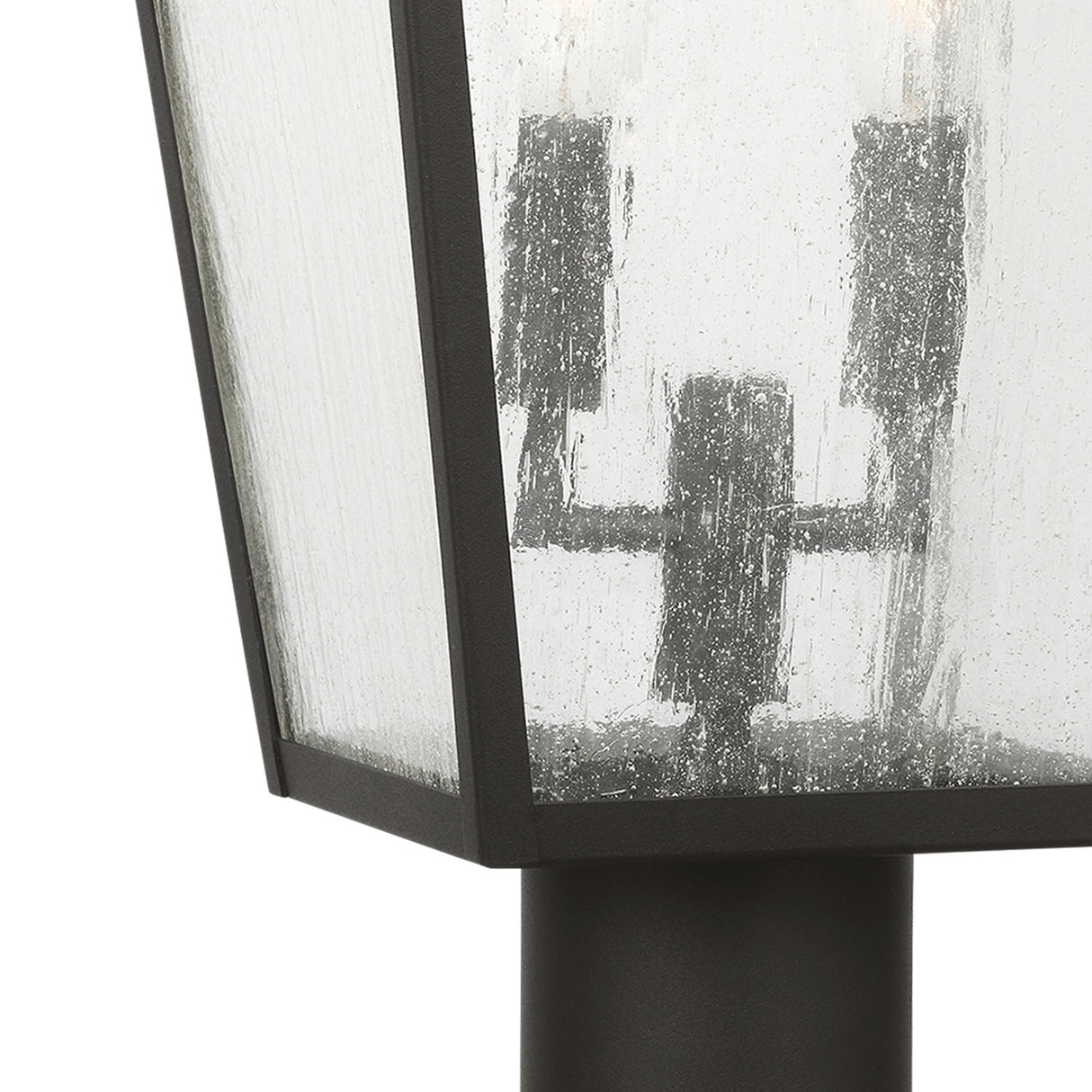 Harrison Outdoor Post Light, Textured Black