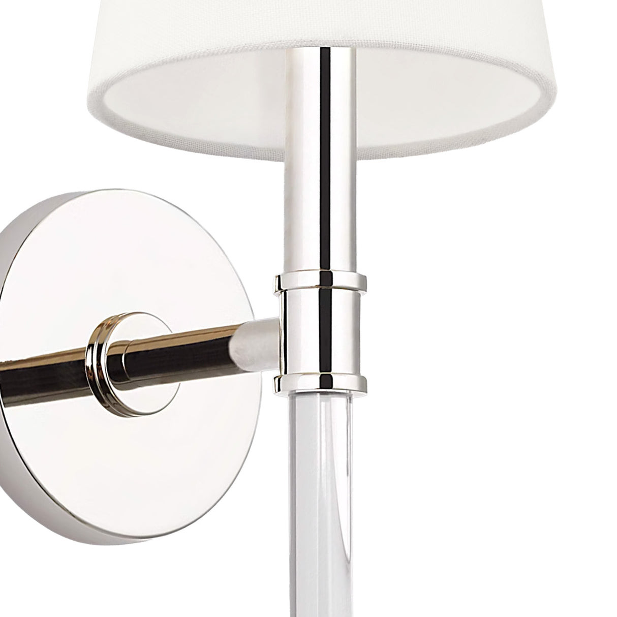 Audrey Wall Sconce 19", Polished Nickel