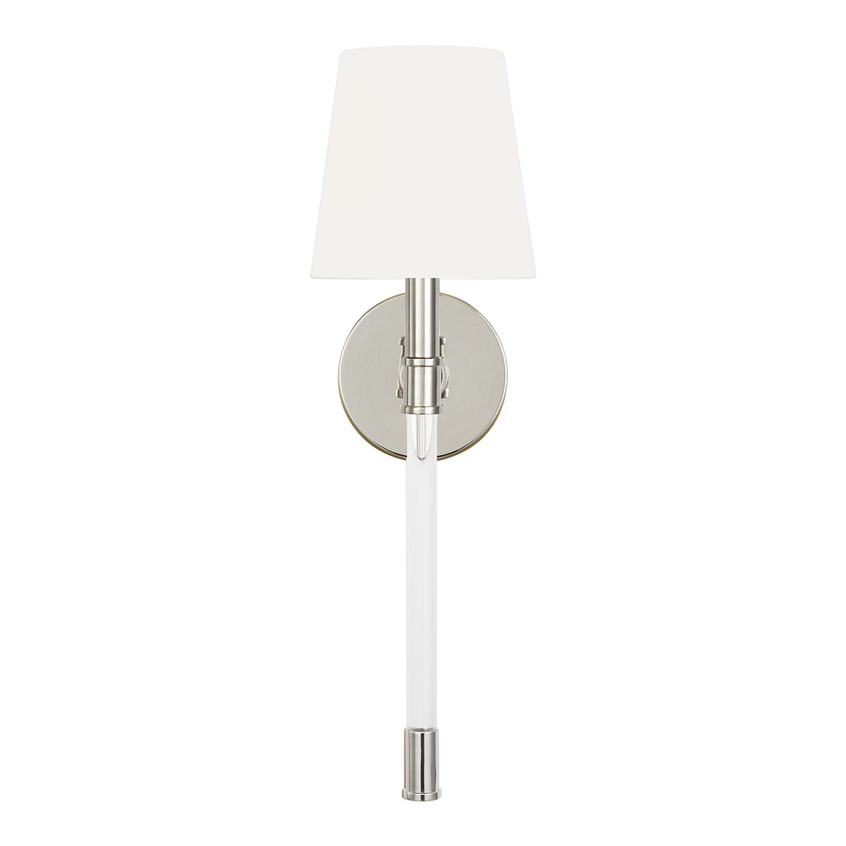 Audrey Wall Sconce 19", Polished Nickel