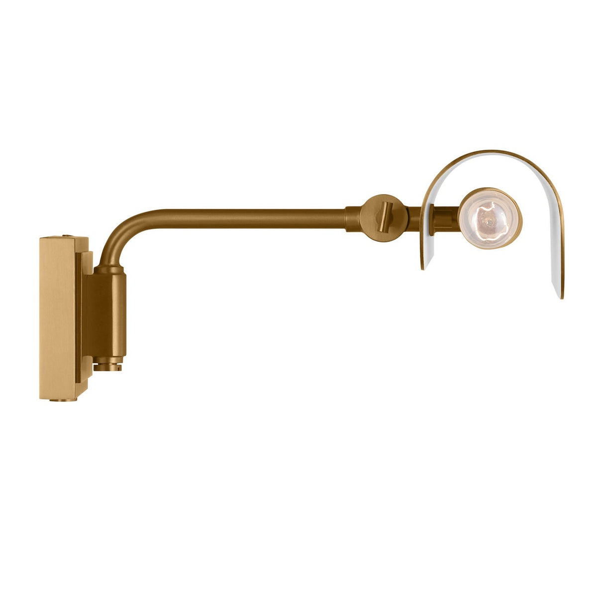 Denton Picture Light 13", Modern Brass