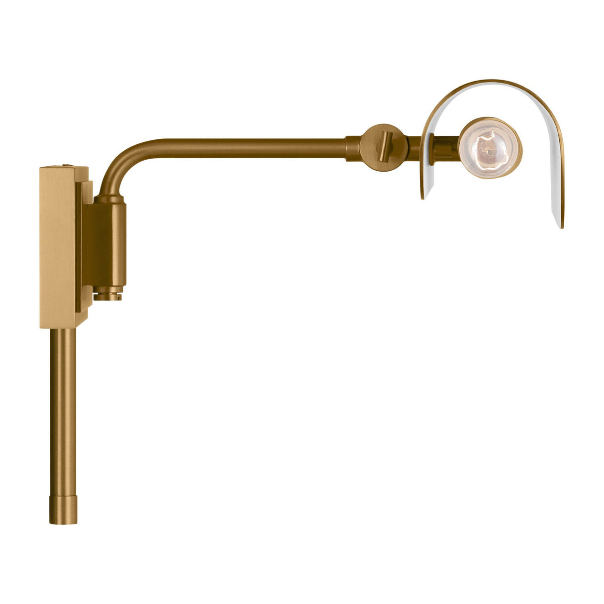 Denton Picture Light 13", Modern Brass