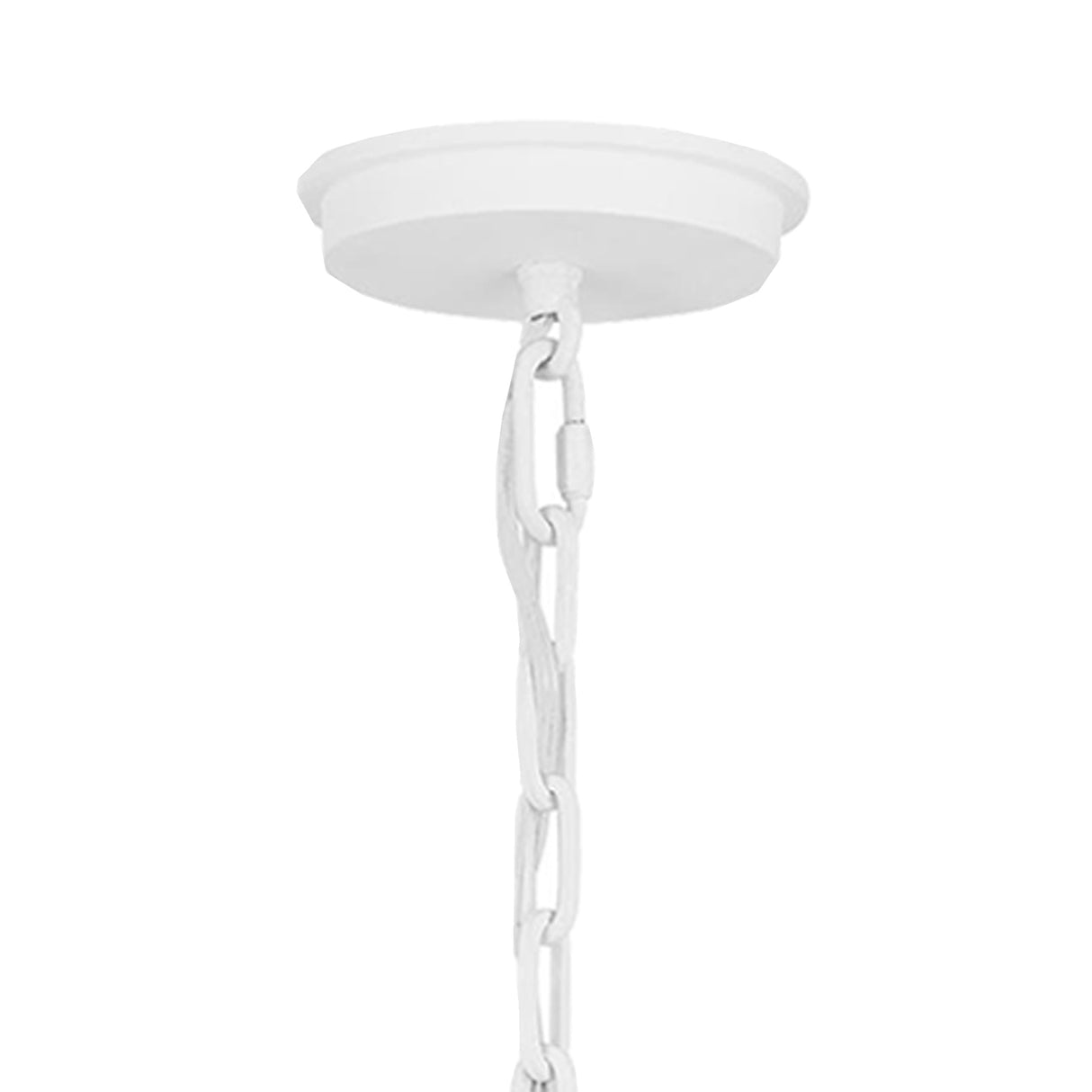 Floren Small Pendant 16", Textured White