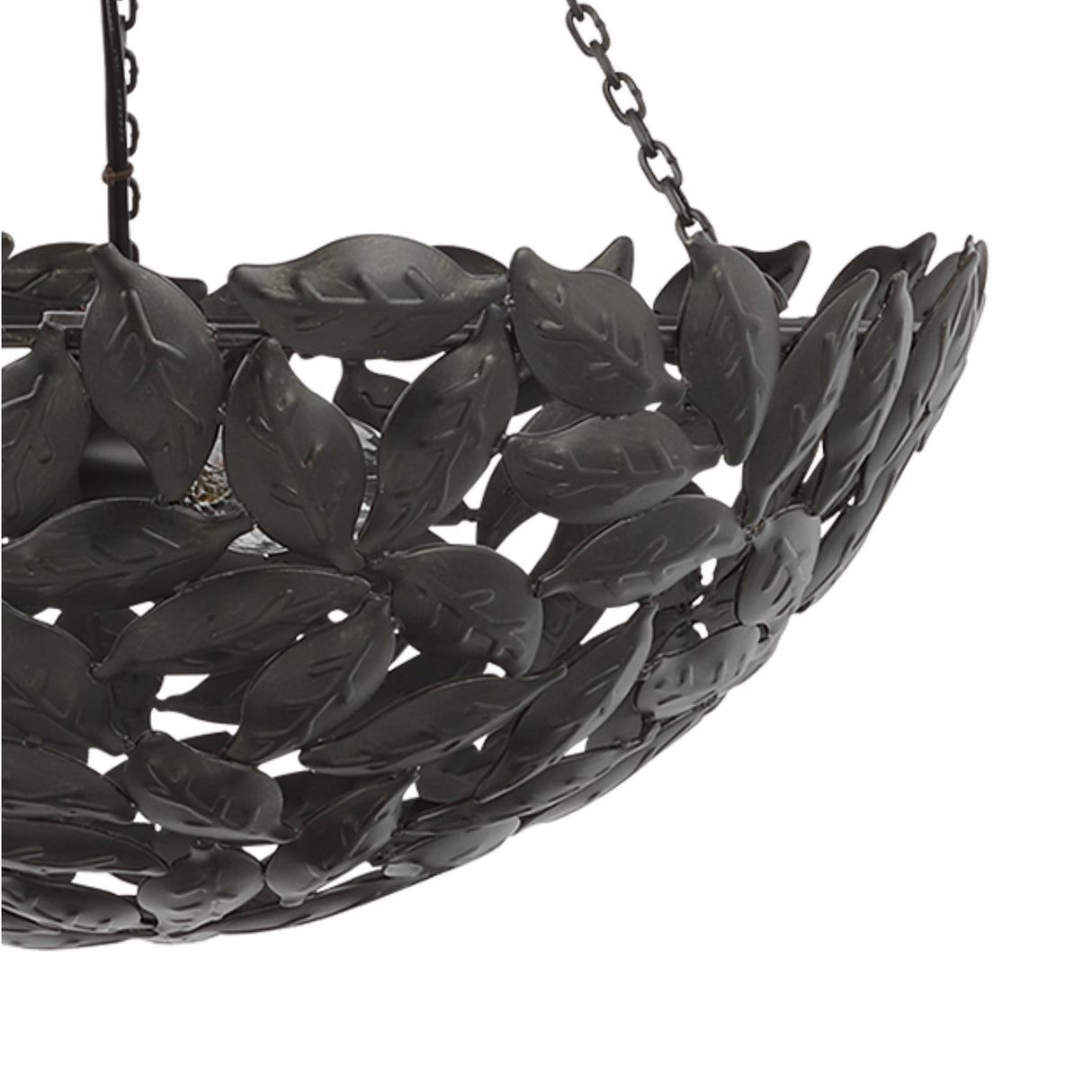 Floren Small Pendant 16", Aged Iron