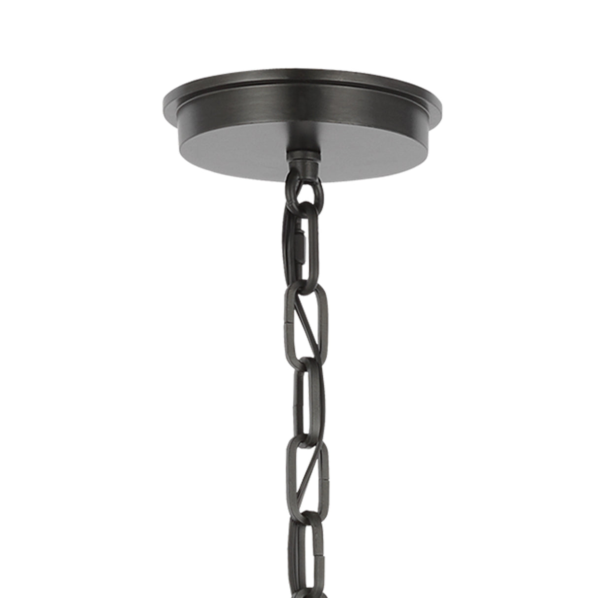 Floren Small Pendant 16", Aged Iron