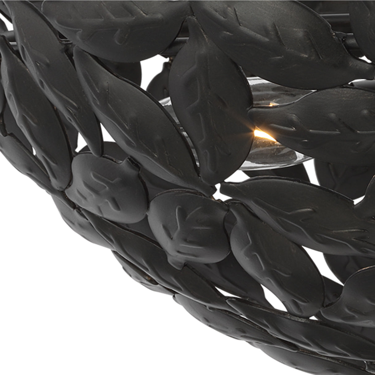 Floren Small Pendant 16", Aged Iron