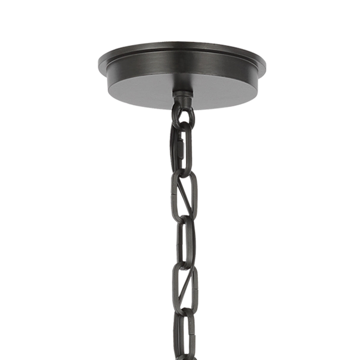 Floren Large Pendant 24", Aged Iron