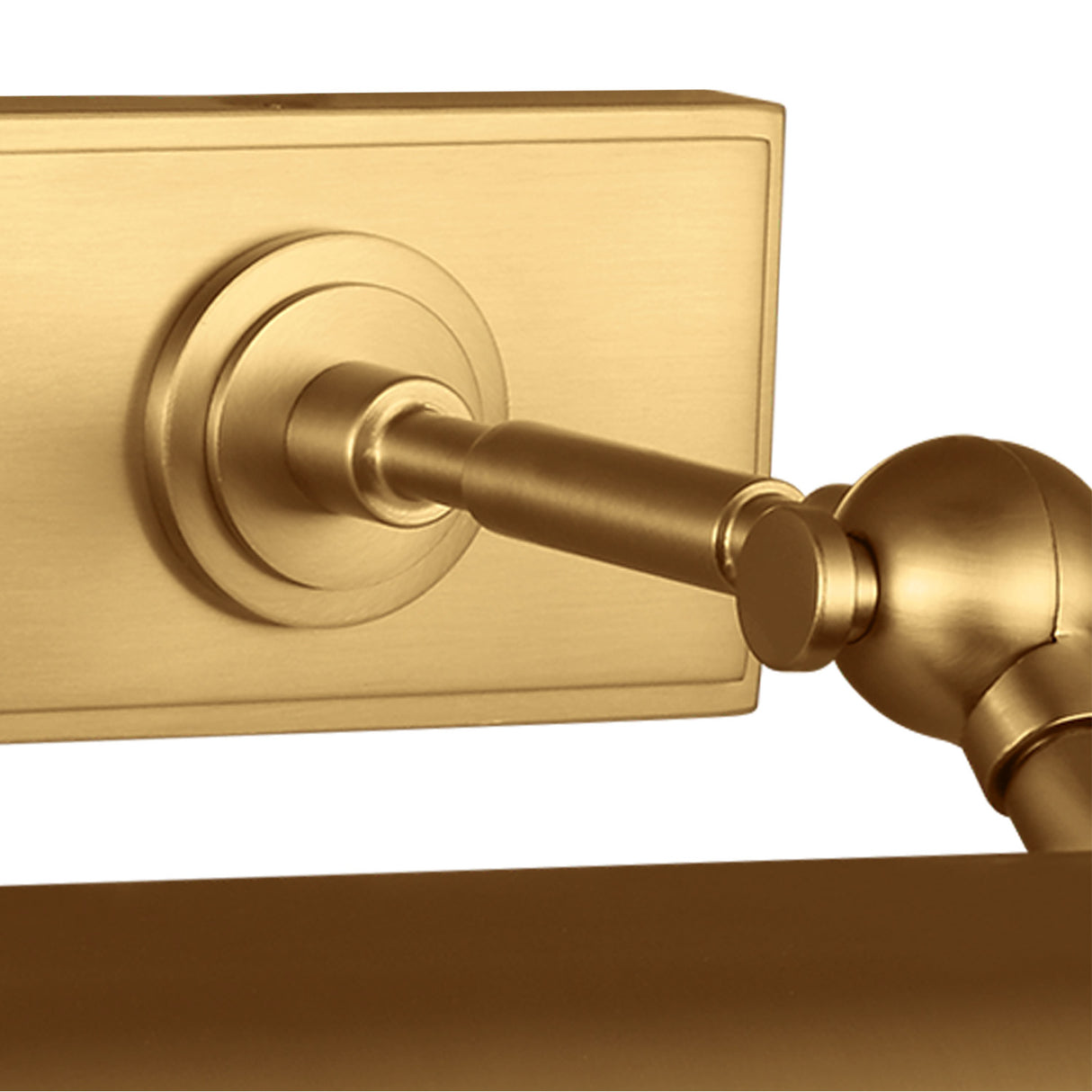 Gunther Picture Light 30", Modern Brass