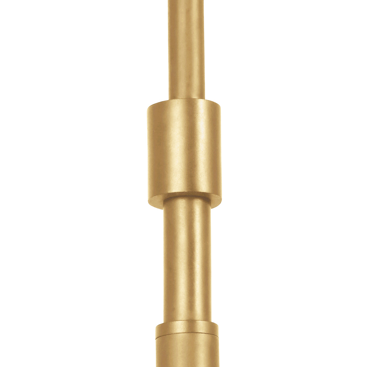 Gunther Floor Lamp 47", Modern Brass