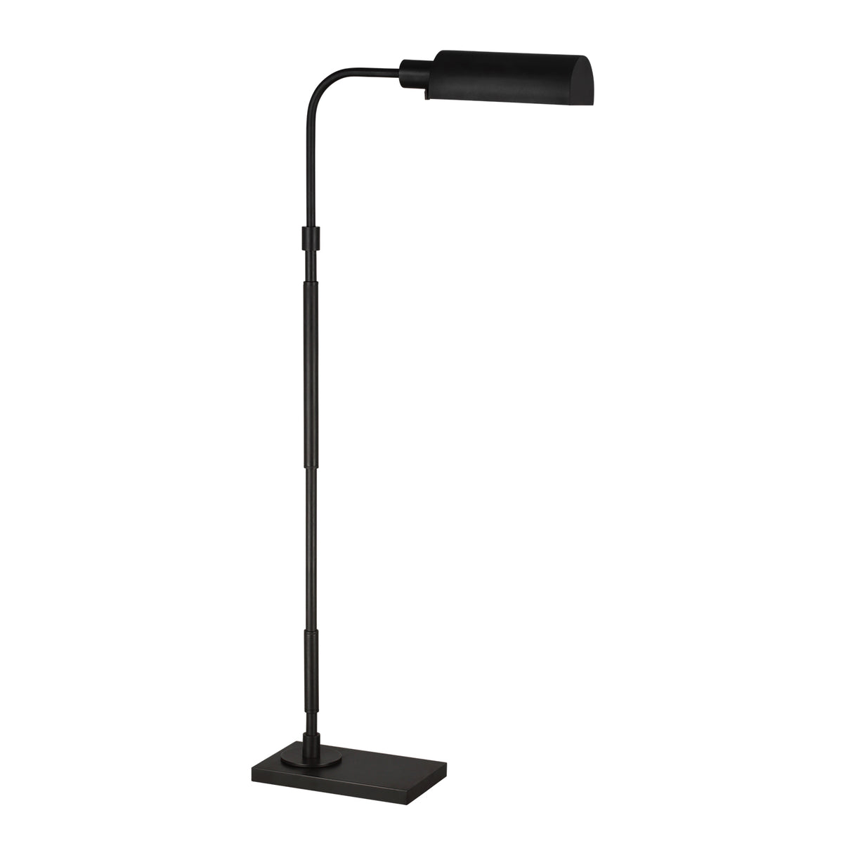 Gunther Floor Lamp, Aged Iron