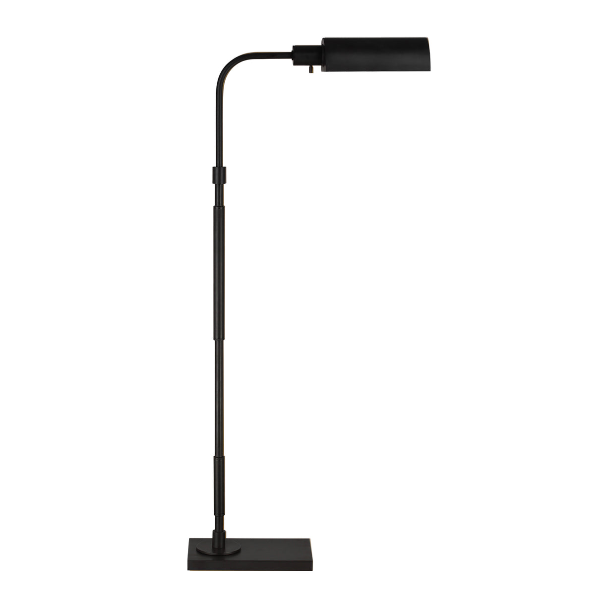 Gunther Floor Lamp, Aged Iron