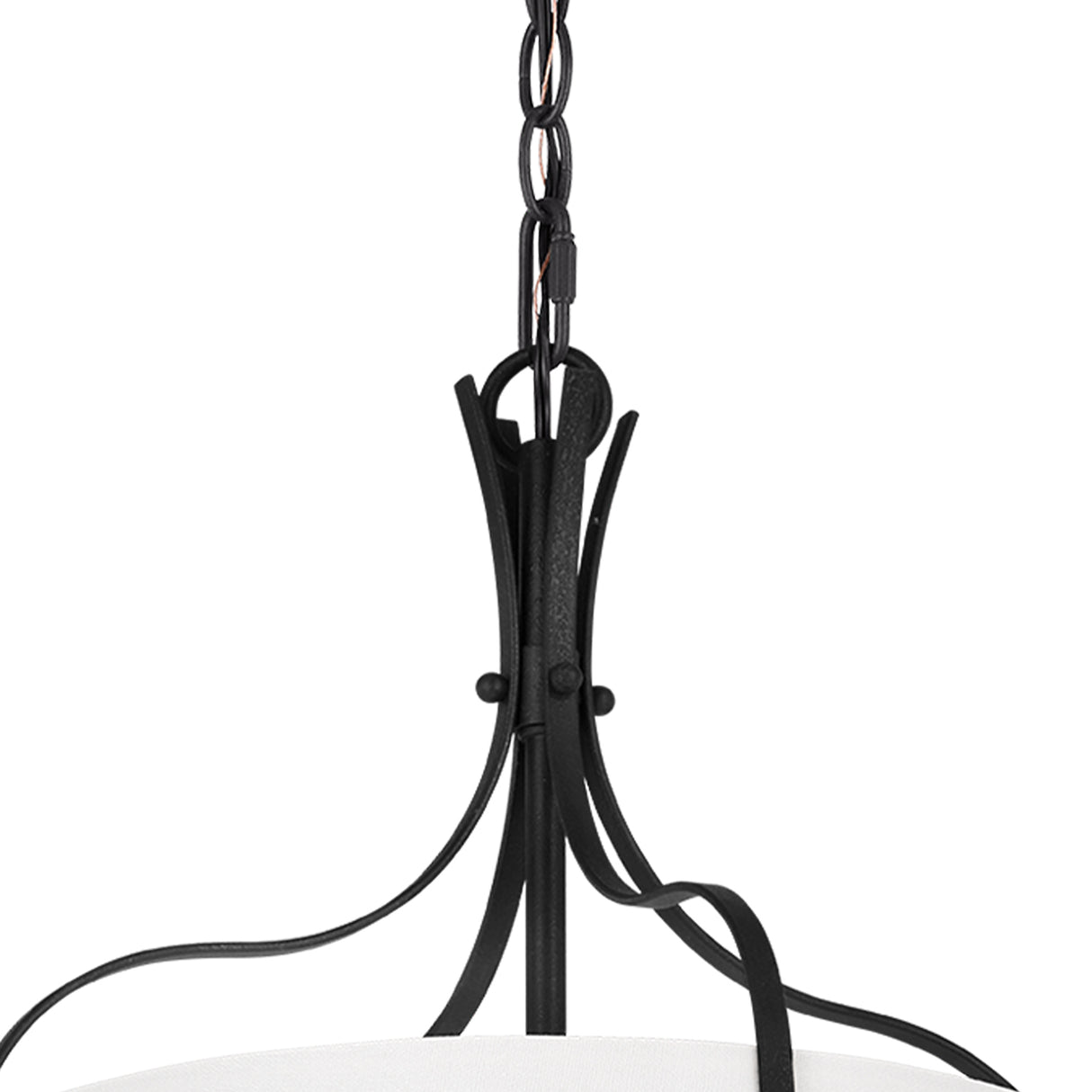 Isleton Medium Pendant 18", Aged Steel