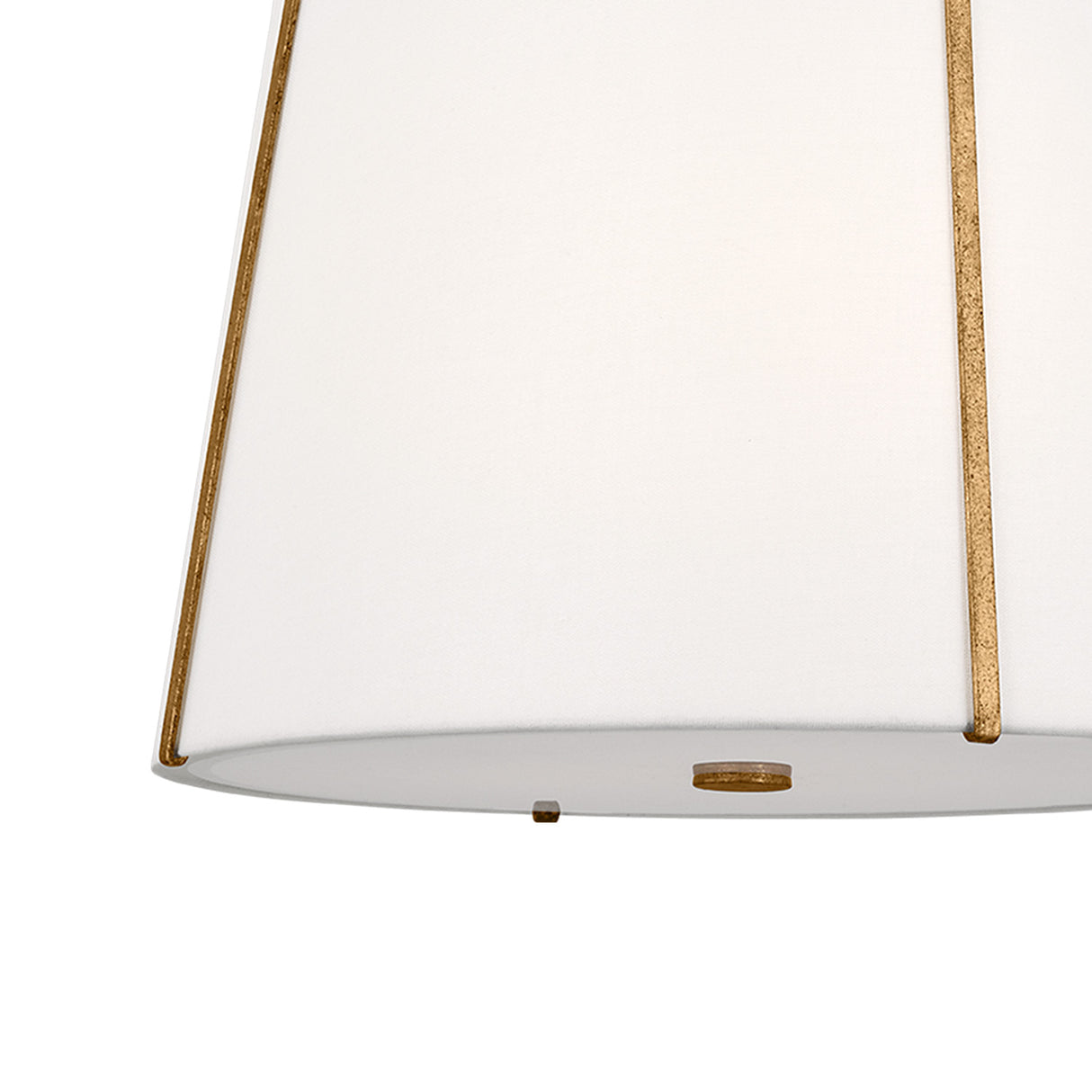 Isleton Large Pendant 24", Aged Gilded Brass