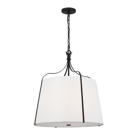 Isleton Large Pendant 24", Aged Steel