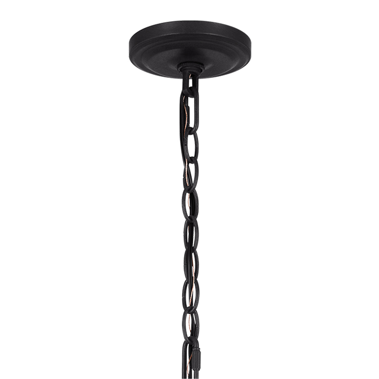 Isleton Large Pendant 24", Aged Steel