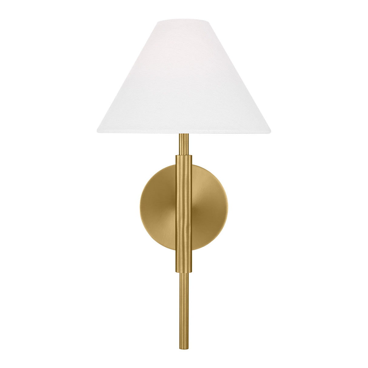 Hazelton Wall Sconce 17", Satin Brass