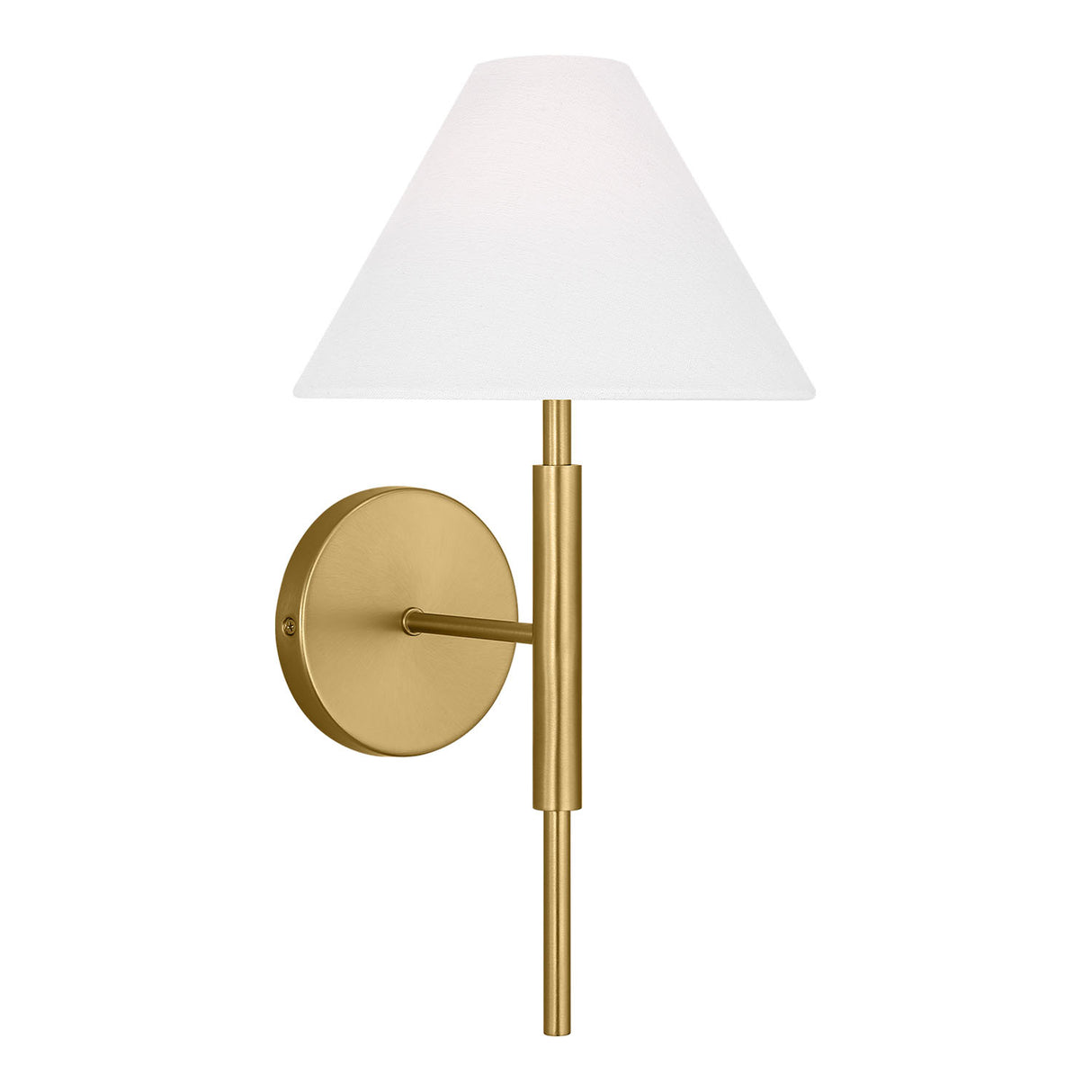 Hazelton Wall Sconce 17", Satin Brass
