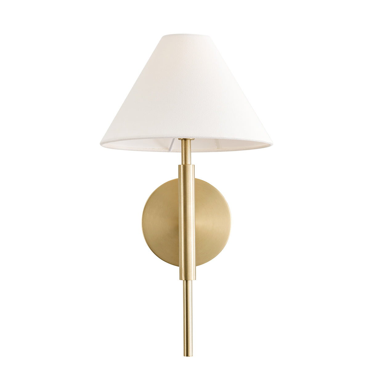 Hazelton Wall Sconce 17", Satin Brass