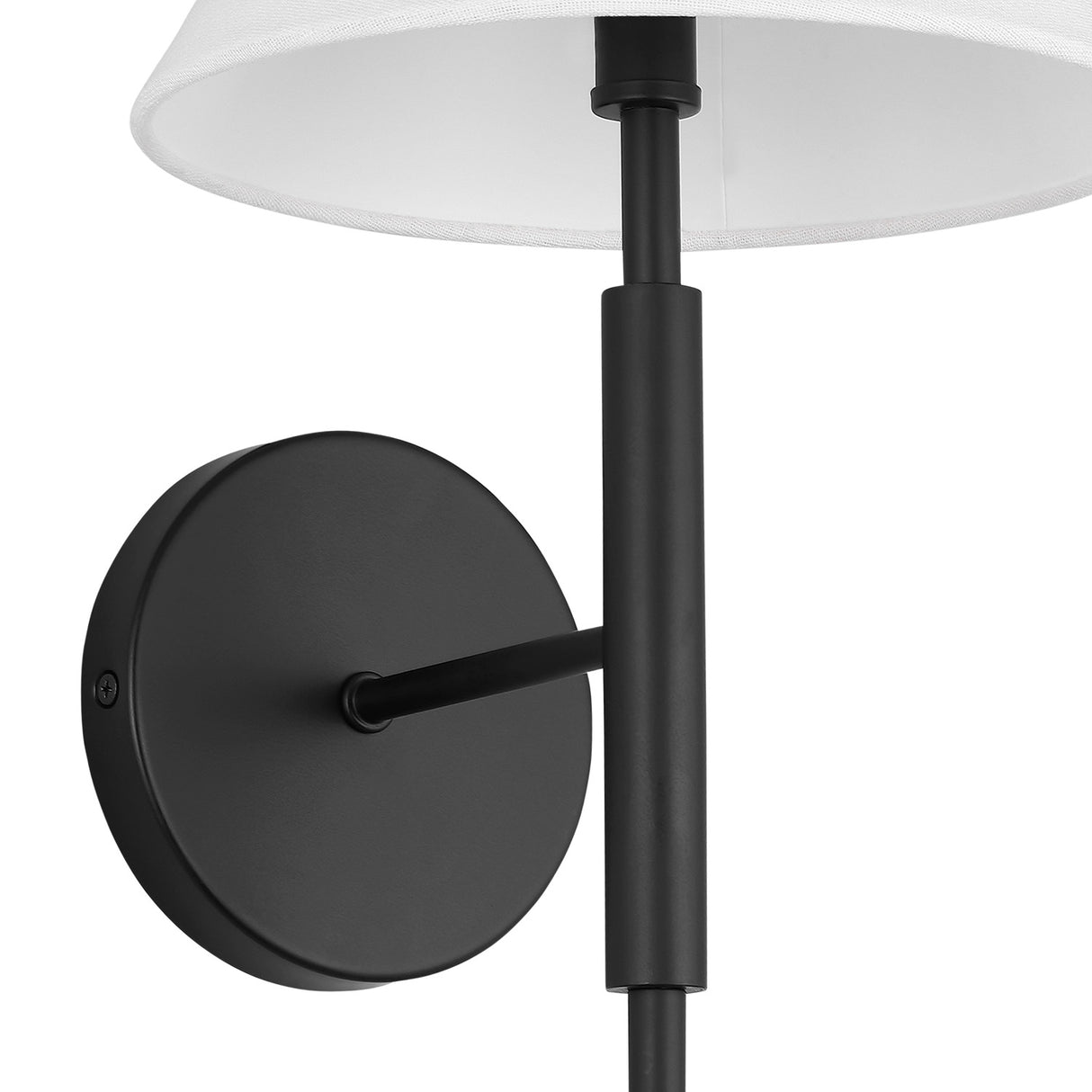Hazelton Wall Sconce 17", Matte Black