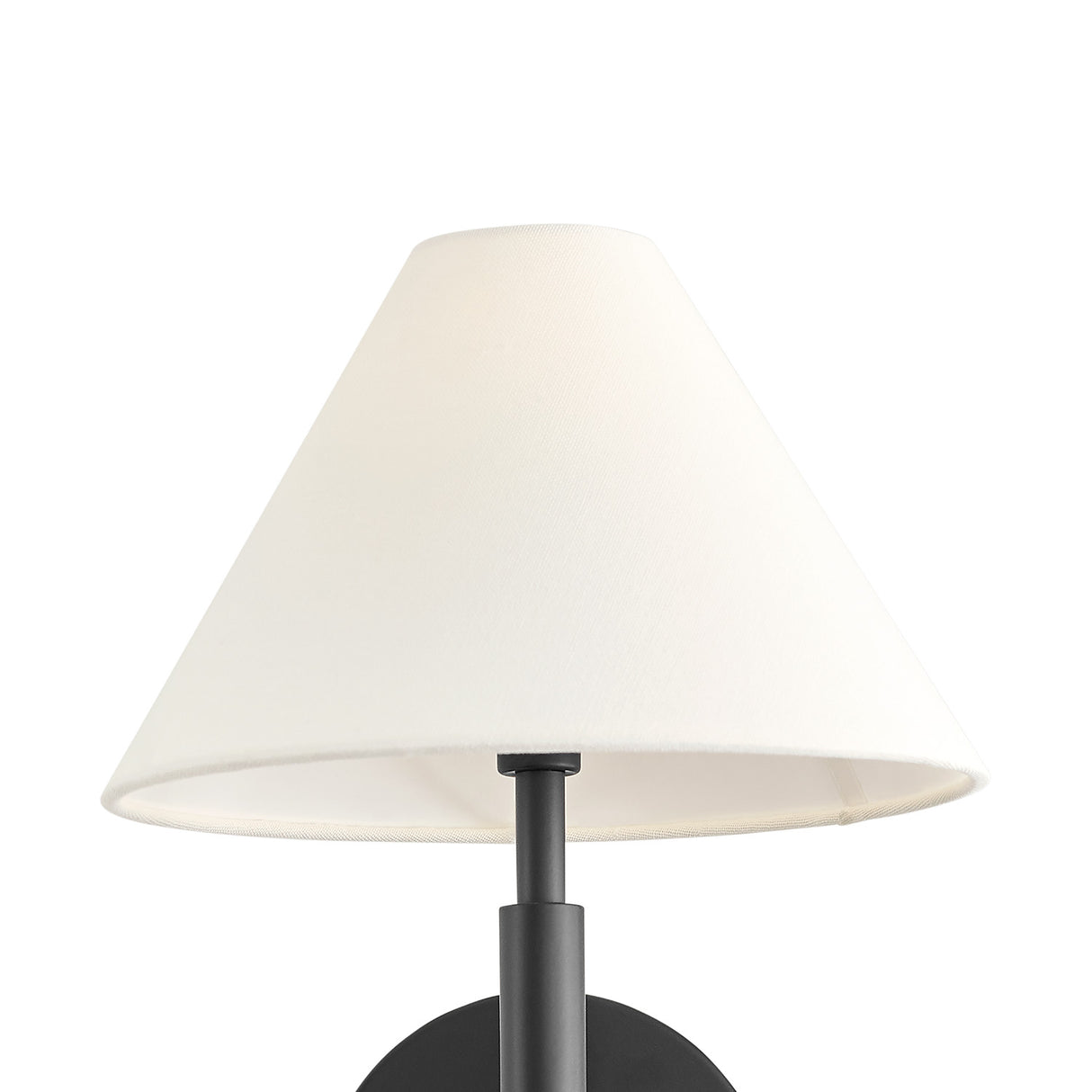 Hazelton Wall Sconce 17", Matte Black