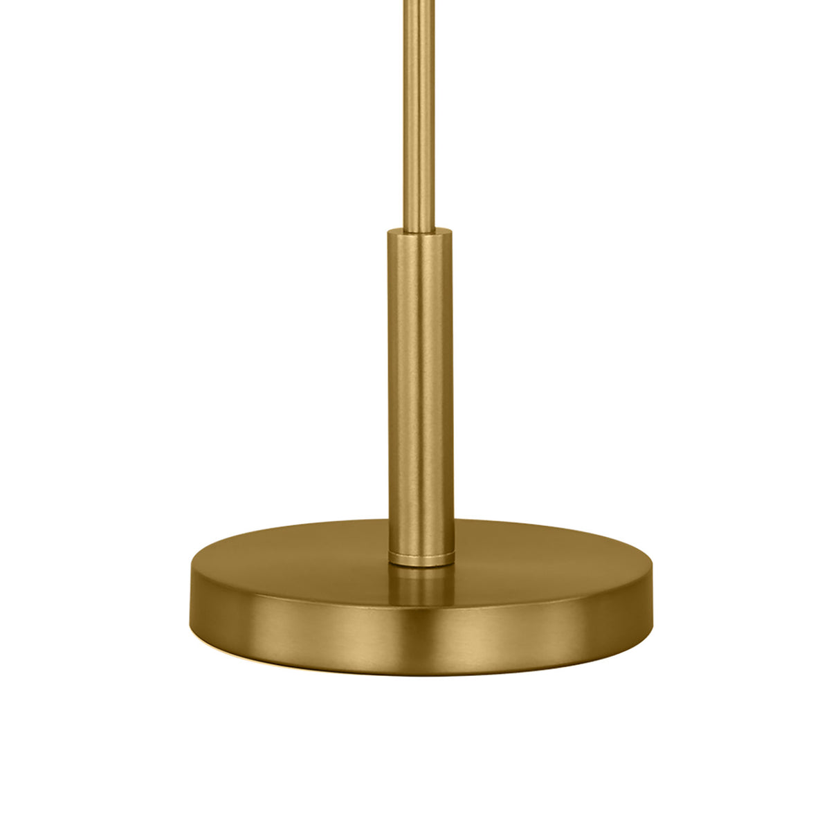 Hazelton Table Lamp 23", Satin Brass