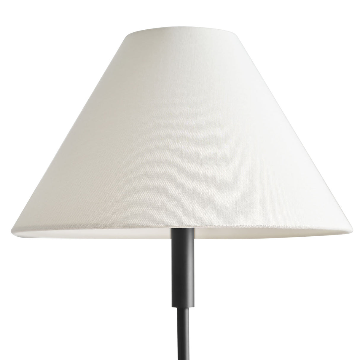 Hazelton Table Lamp 23", Matte Black