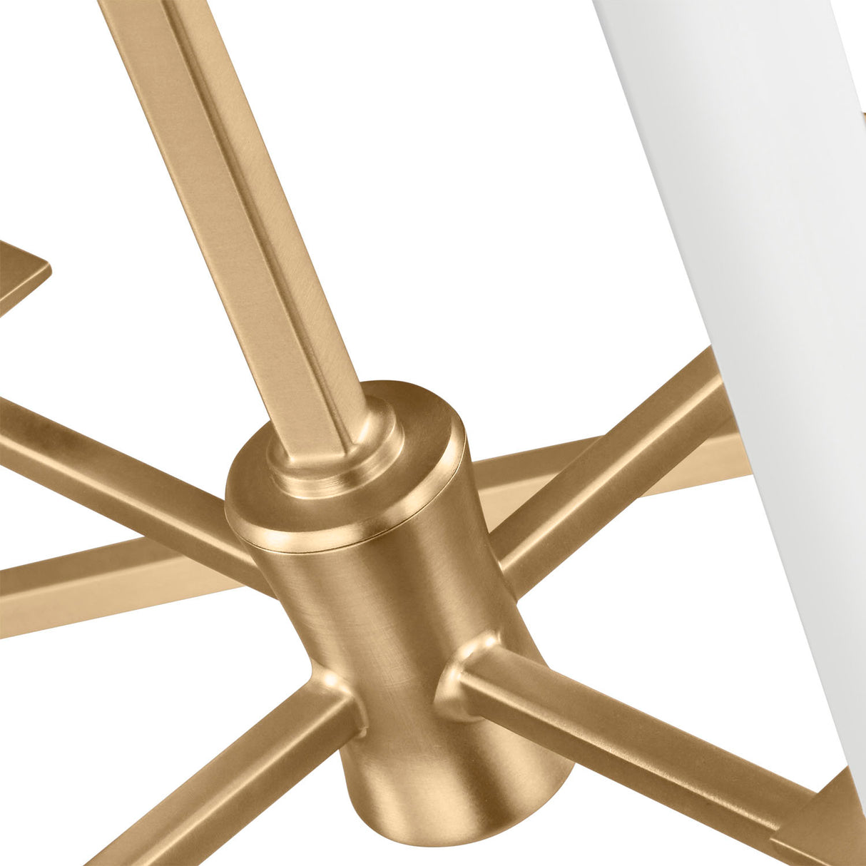 Grayden Large Lantern Pendant 18", Modern Brass