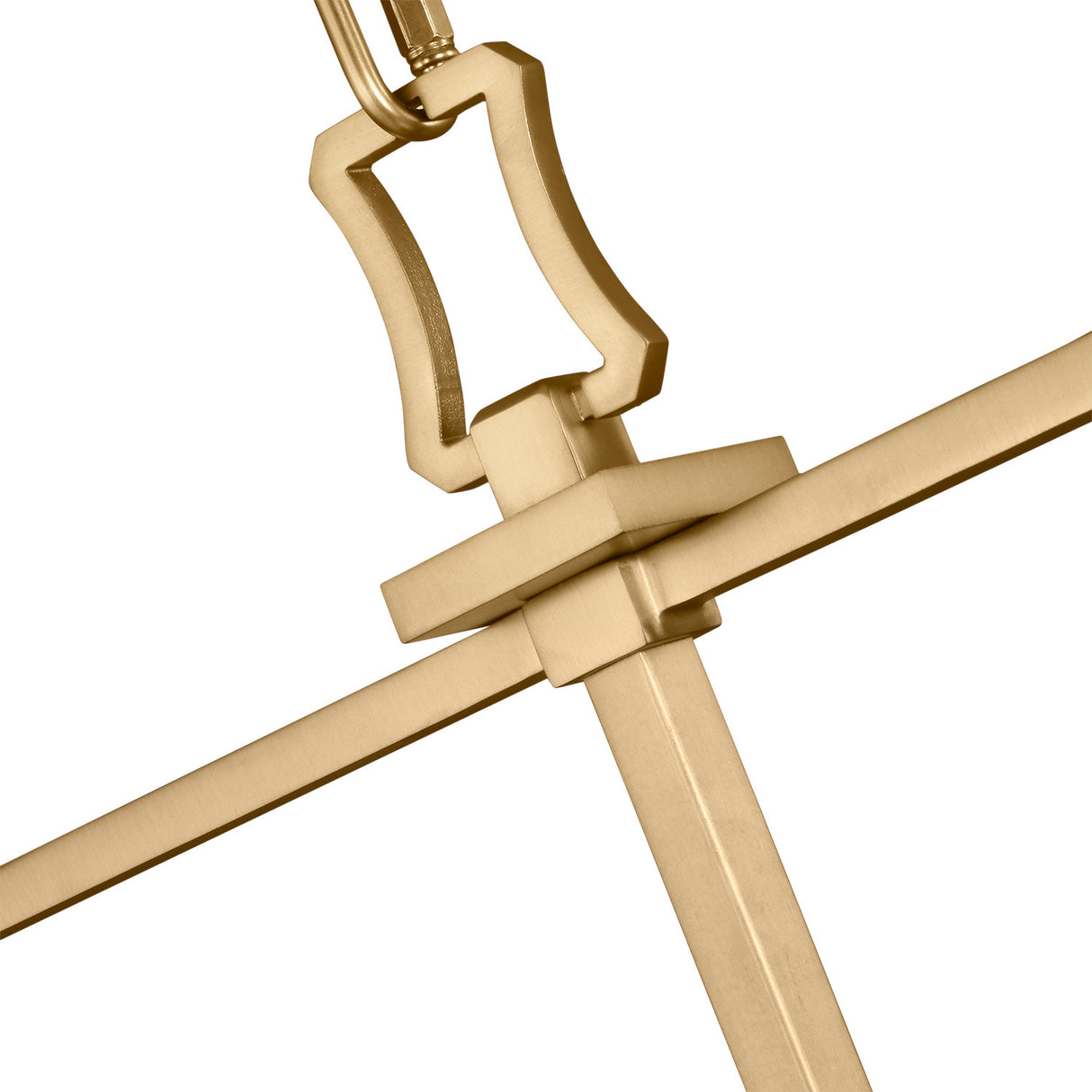 Grayden Linear Lantern 48", Modern Brass