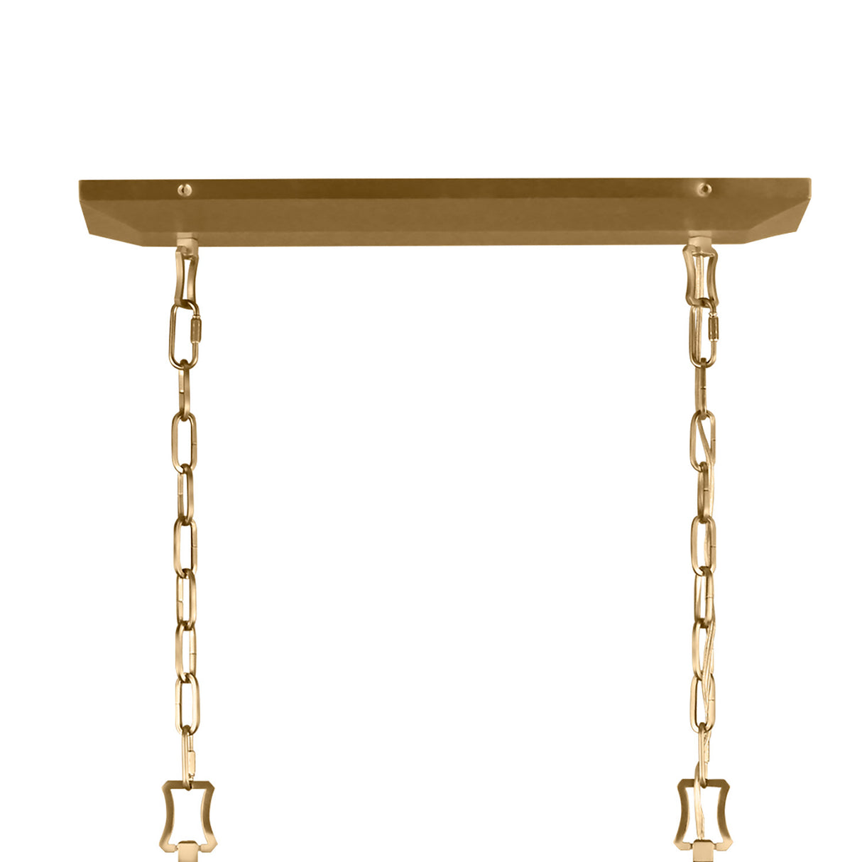 Grayden Linear Lantern 48", Modern Brass