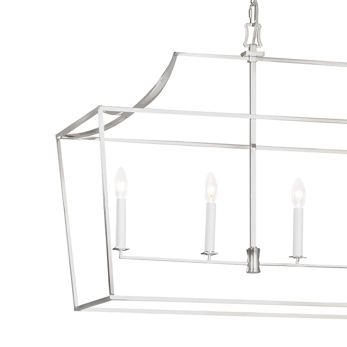 Grayden Linear Lantern 48", Polished Nickel