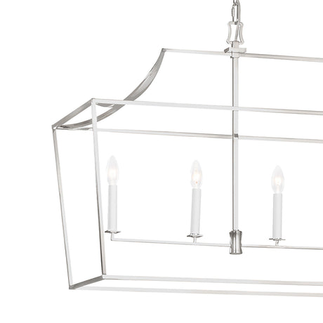 Grayden Linear Lantern 48", Polished Nickel