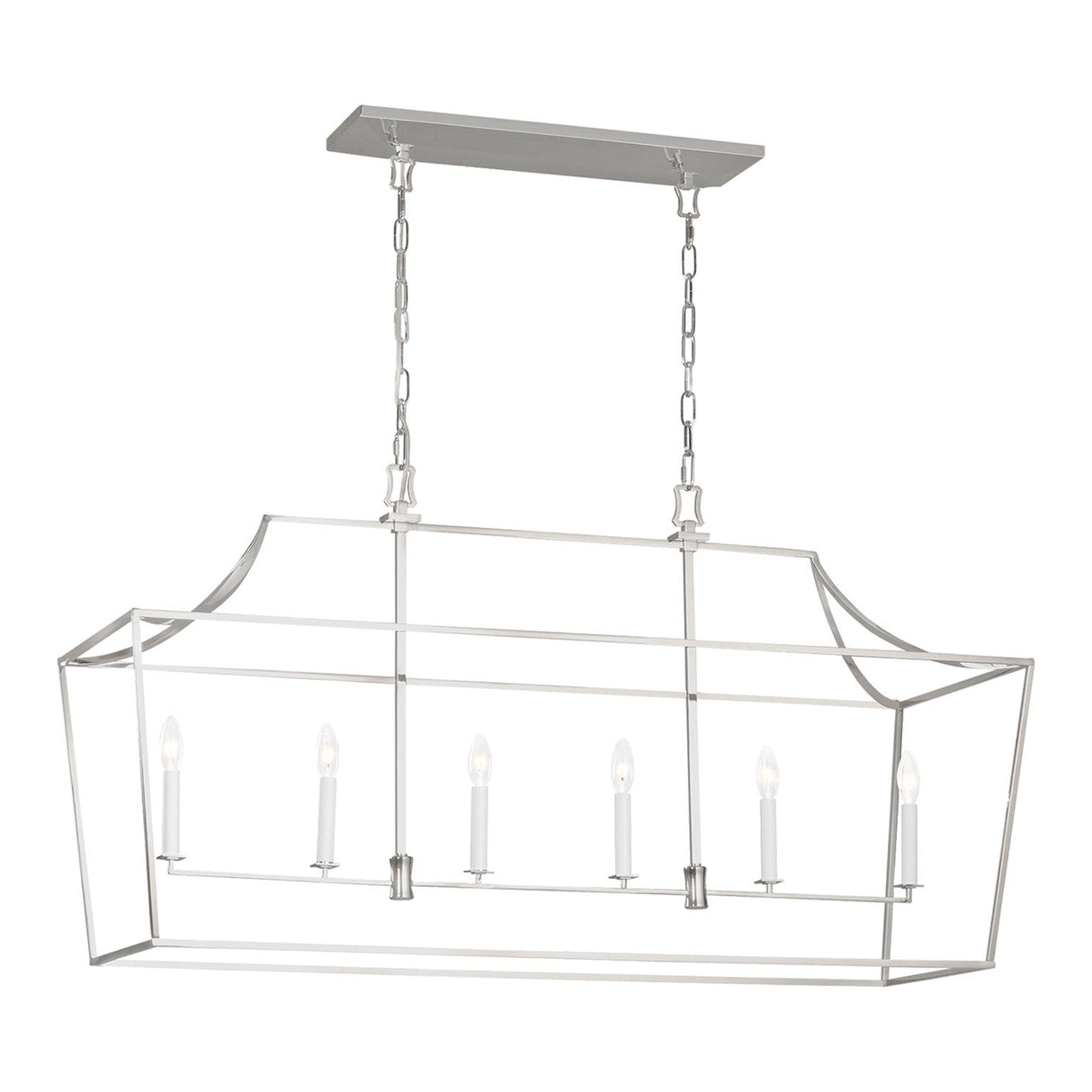 Grayden Linear Lantern 48", Polished Nickel