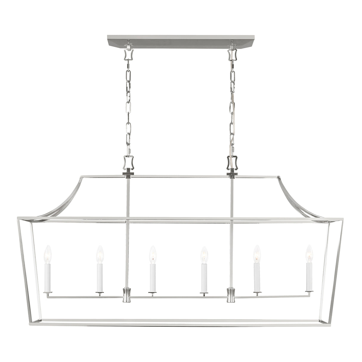 Grayden Linear Lantern 48", Polished Nickel